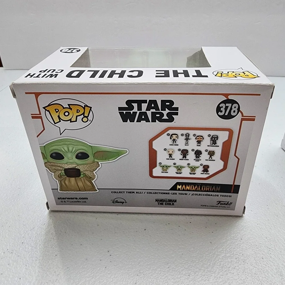 The Child Starwars Mandalorian 368, 378, 379 New In Box Lot Of 3